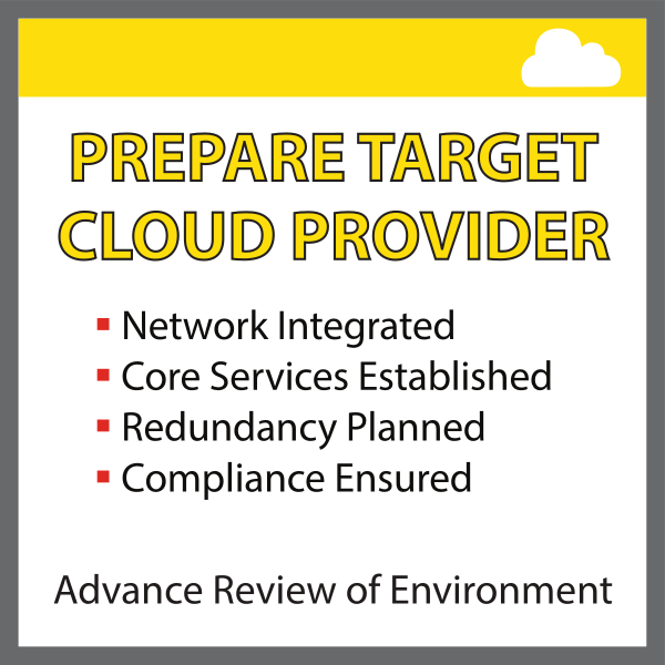 Prepare Target Cloud Provider